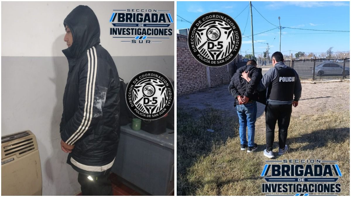 Desmantelan banda de asaltos en Rawson y Rivadavia