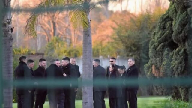 Despidieron en la intimidad a Jorge Messi en Rosario