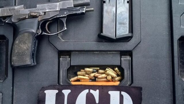 Detuvieron a un hombre en Chimbas con arma trucha y cocaína