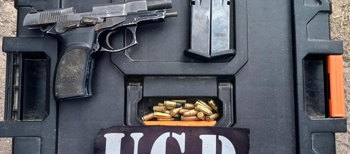 Detuvieron a un hombre en Chimbas con arma trucha y cocaína