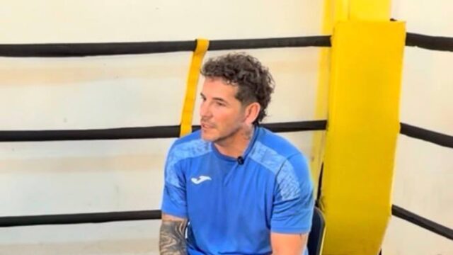 El piloto Seba Landa entrena boxeo hace seis años para mejorar su rally