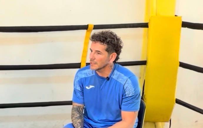 El piloto Seba Landa entrena boxeo hace seis años para mejorar su rally