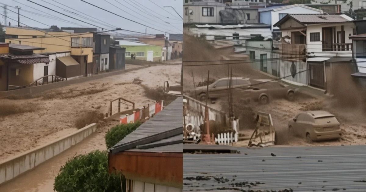 Emergencia en Tocopilla por aluvión