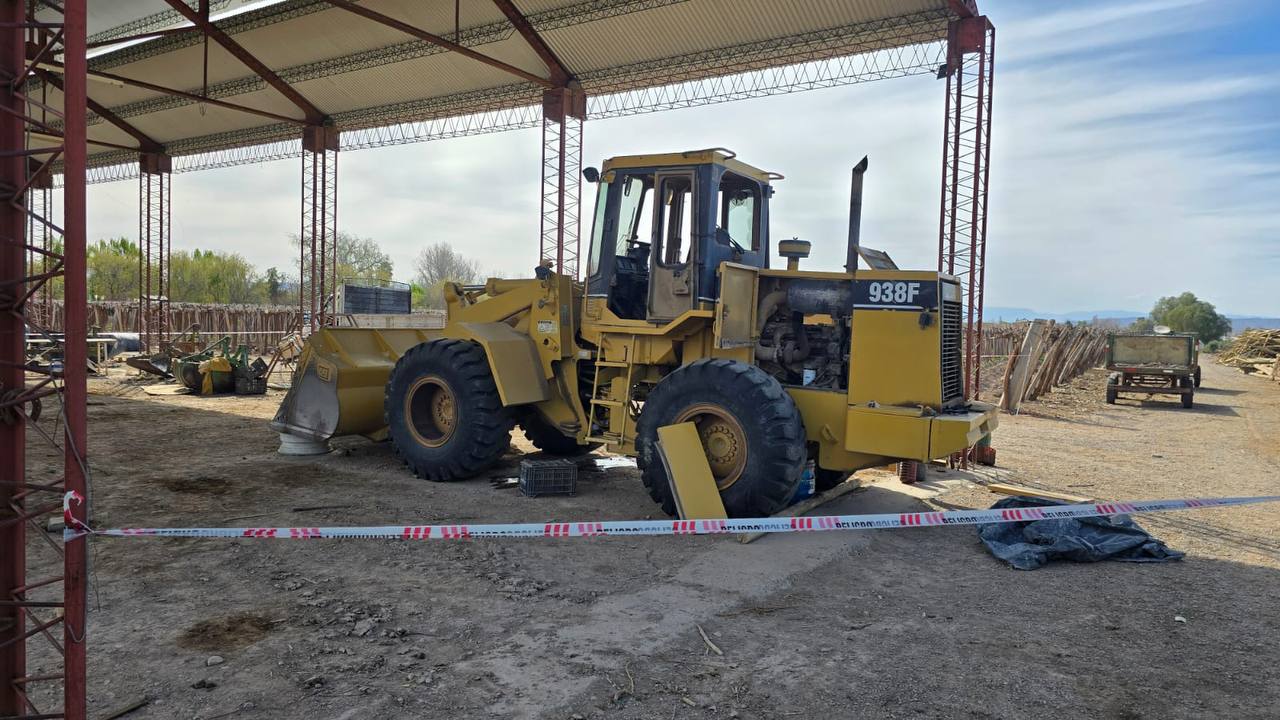 Fallece trabajador en accidente laboral en Ullum
