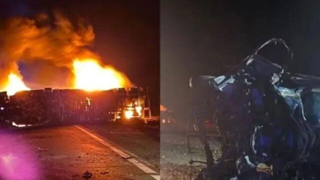 Fallecen tres miembros de una familia en un choque en la Ruta 34
