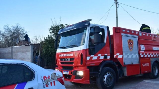Falleció hombre quemado en incendio de Angaco