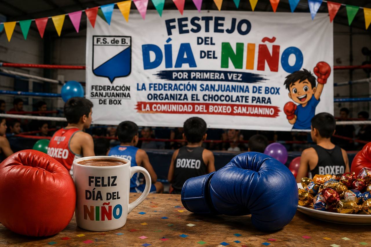 Federación Sanjuanina de Box celebra el Día del Niño