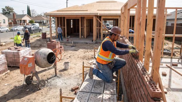 La construcción bajó 4,1% en junio pero acumula suba en el semestre