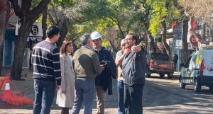 Laciar informó que el Plan 50 Cuadras lleva un 40% de avance