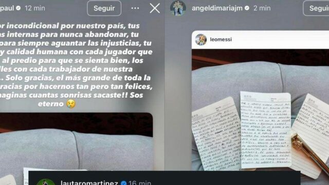 Messi se despide de la Selección