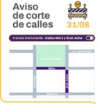 Obras viales en varias calles de San Juan