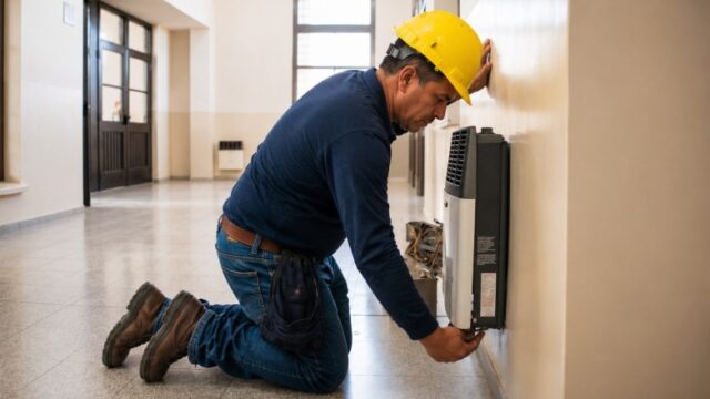 Plan de mantenimiento reduce reclamos por fallas de gas en escuelas