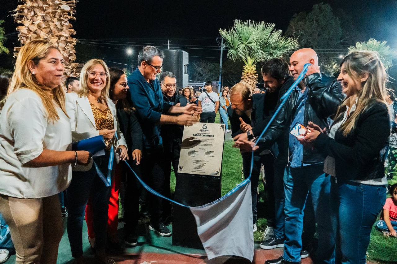 Plaza La Paz de Rawson será inaugurada este lunes