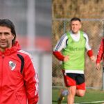 Ponzio dirigió su primera práctica en River