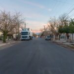 Rawson avanza con pavimentación con fondos propios