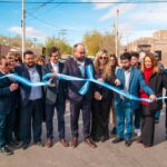 Rivadavia inaugura pavimento en aniversario