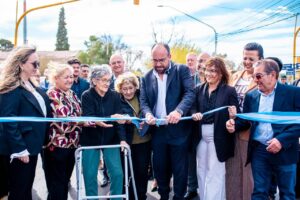 Rivadavia inaugura repavimentación de Reconquista