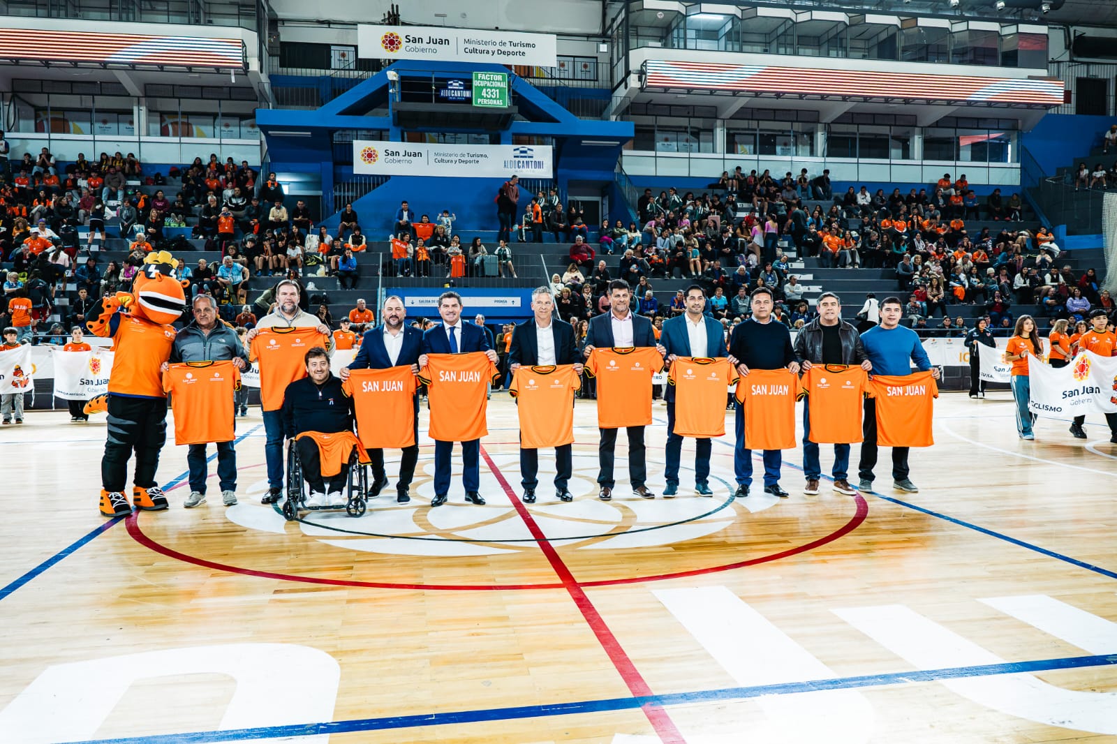 San Juan inauguró la final provincial de los Juegos Evita 2026