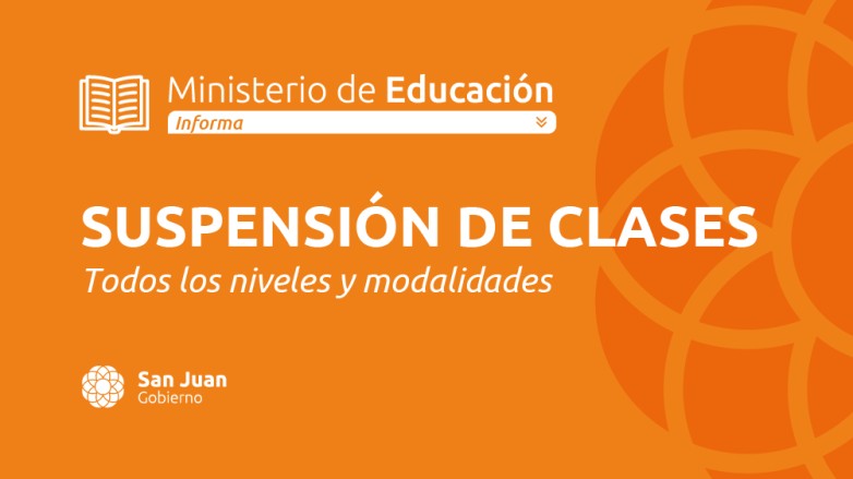 Suspensión de clases en Jáchal e Iglesia por tormenta