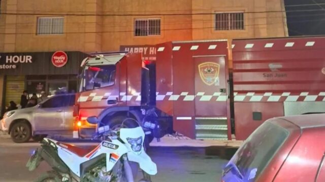 Un cortocircuito provocó un principio de incendio en un departamento de Pocito