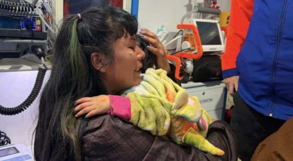 Encontraron sana a la niña de tres años que estaba desaparecida en San Luis