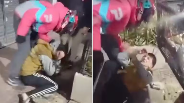 Repartidores persiguieron y golpearon a dos jóvenes acusados de robar motos en Adrogué