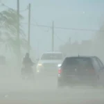 Alerta amarilla por viento sur en San Juan