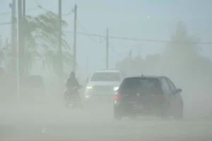 Alerta amarilla por viento sur en San Juan