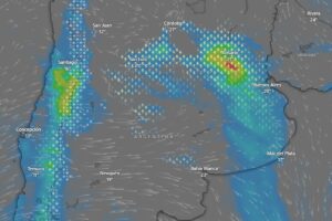 Alerta naranja y amarilla por tormentas y lluvias este domingo