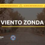 Alerta por viento zonda en la precordillera sanjuanina