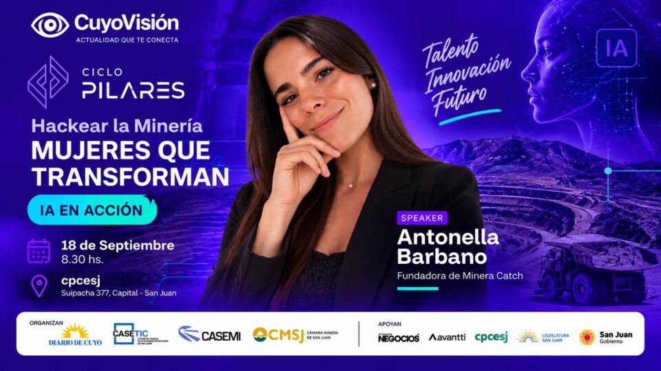 Antonella Barbano hablará sobre IA y minería