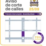 Avanza Plan 50 Cuadras: corte en Alem este viernes