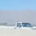 Camioneta circula en contramano en la Ruta 40