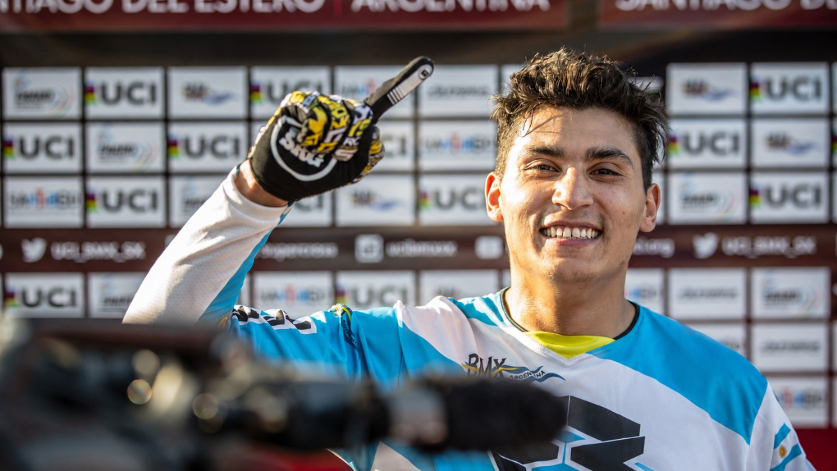 Chalo Molina, bicicrosista sanjuanino, competirá en ODESUR 2026