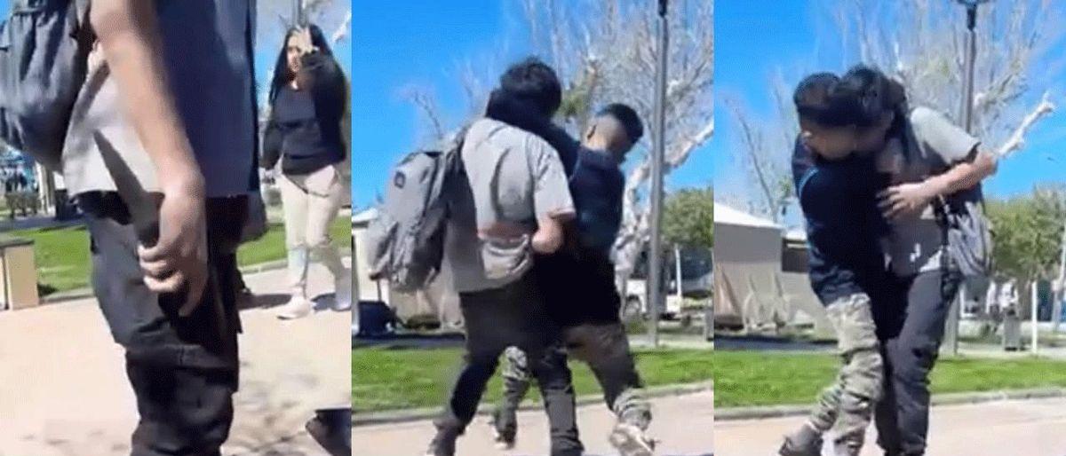 Chico de 12 años herido con cuchillo en una pelea en Pocito
