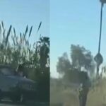 Choque entre dos autos en Caucete
