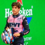 Colapinto en la acción en Italia