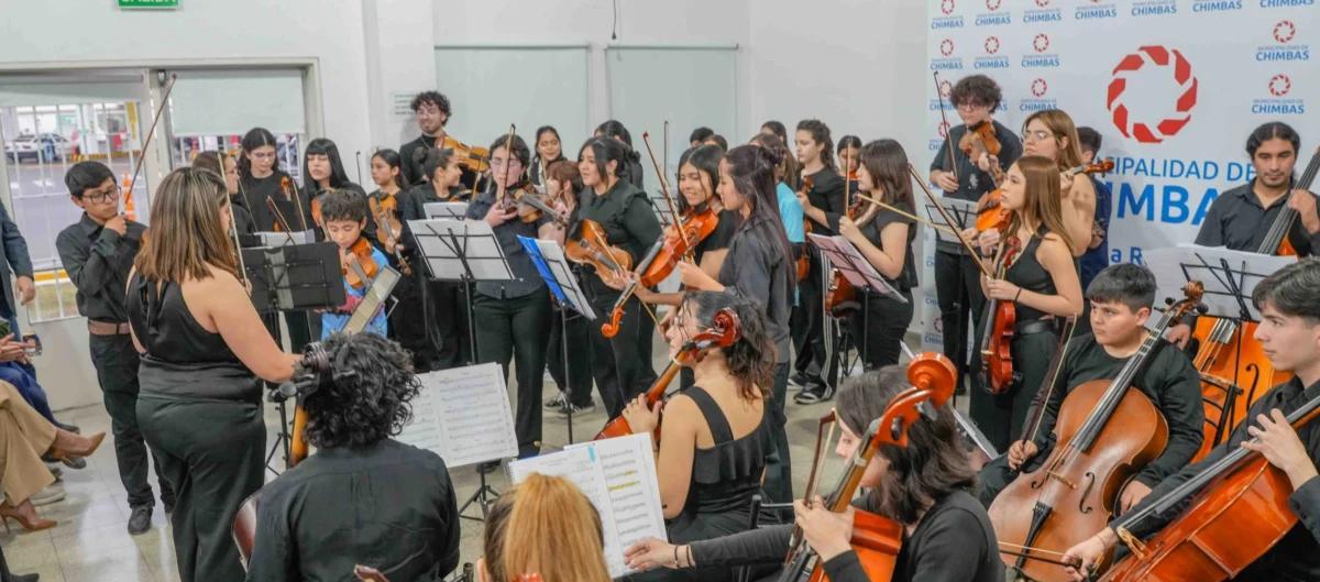 Concierto de orquestas infantiles en Chimbas