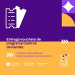 Continúa entrega de vouchers en Centros de Familia