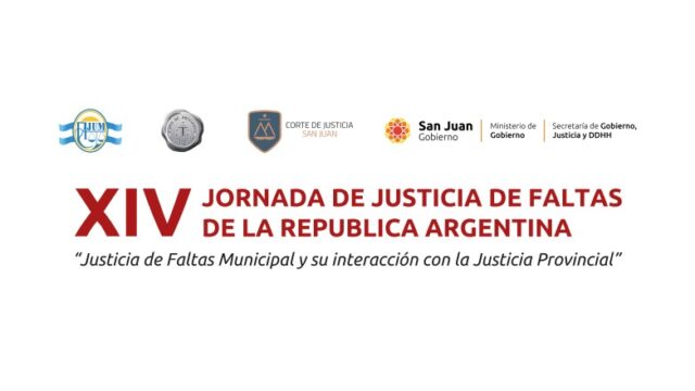 Convocan a Jornadas de Justicia de Faltas en San Juan