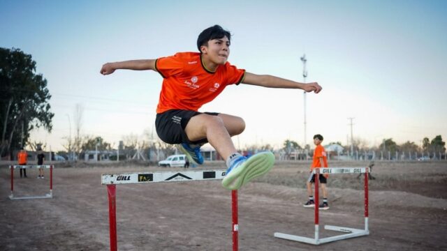 Escuelita de atletismo en el interior de San Juan cosecha medallas