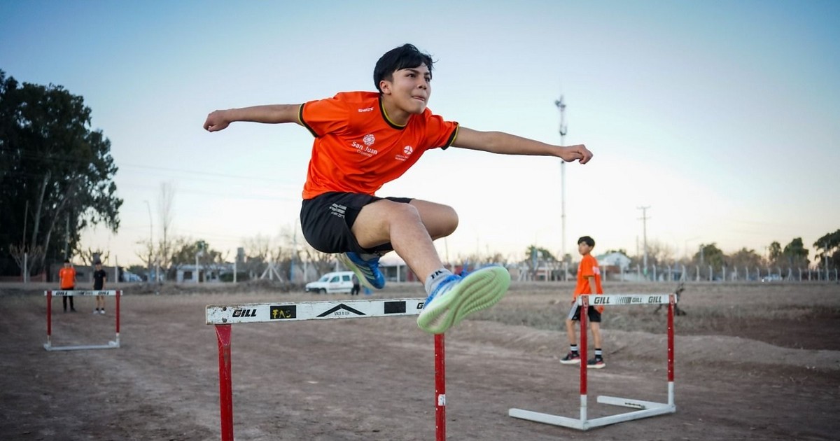 Escuelita de atletismo en el interior de San Juan cosecha medallas