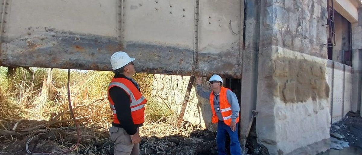 Finalizaron tareas en compuertas del Dique Pachimoco