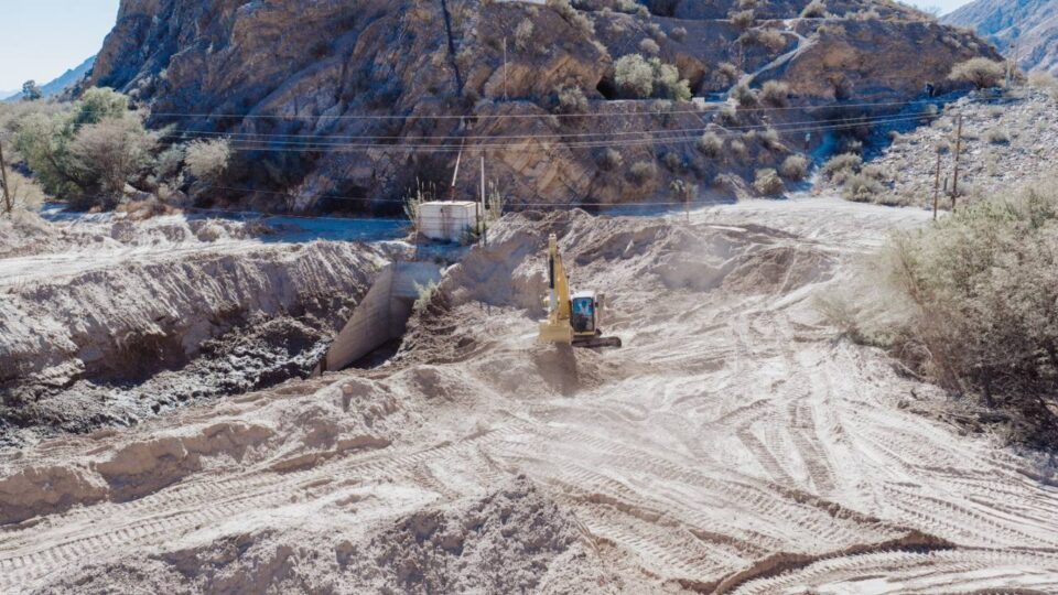 Gobierno realiza obras en el Dique Soldano para mejorar seguridad