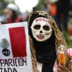 Marcha en México por los 12 años de Ayotzinapa