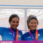 Maribel Aguirre obtuvo bronce en ciclismo en pista