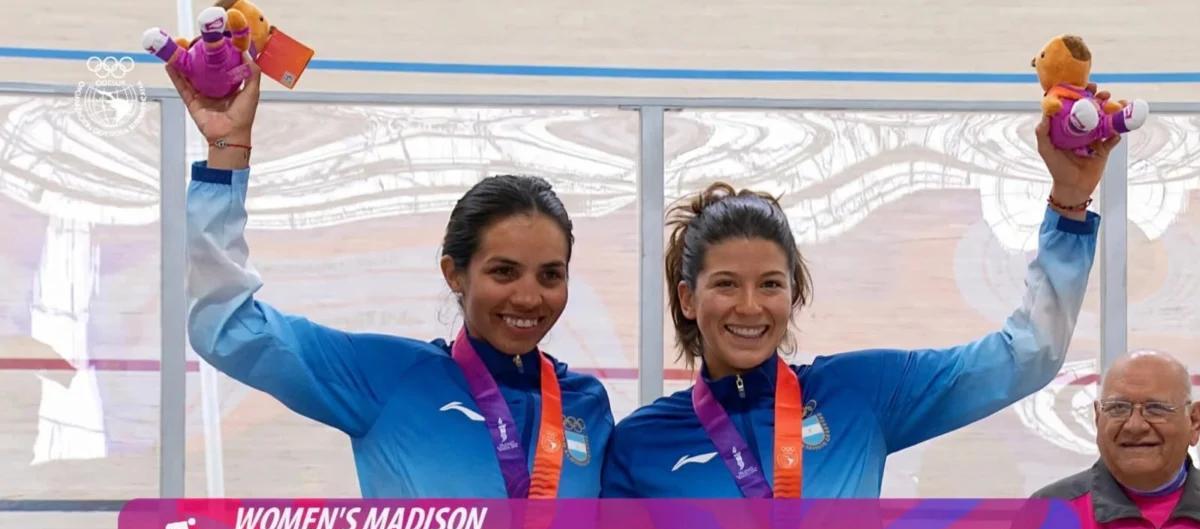 Maribel Aguirre obtuvo bronce en ciclismo en pista
