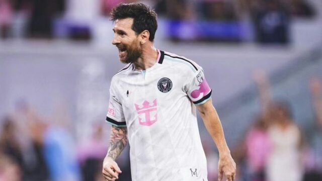 Messi anota un golazo en el empate entre Inter Miami y Nashville