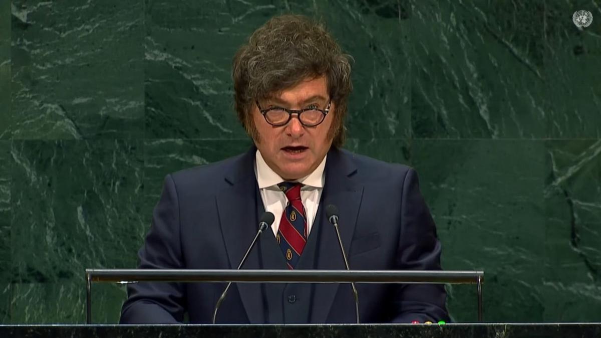 Milei critica a la ONU por la causa Malvinas en la Asamblea General