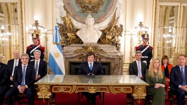 Milei grabará la cadena nacional sobre Malvinas este jueves